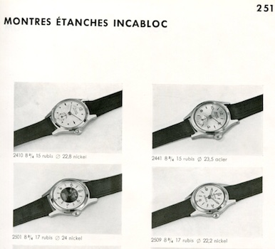 3. Montres étanches - Froidevaux