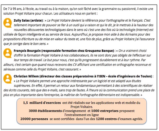 ZS et Projet Voltaire 2018
